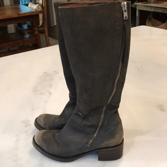 lucky brand mid calf boots